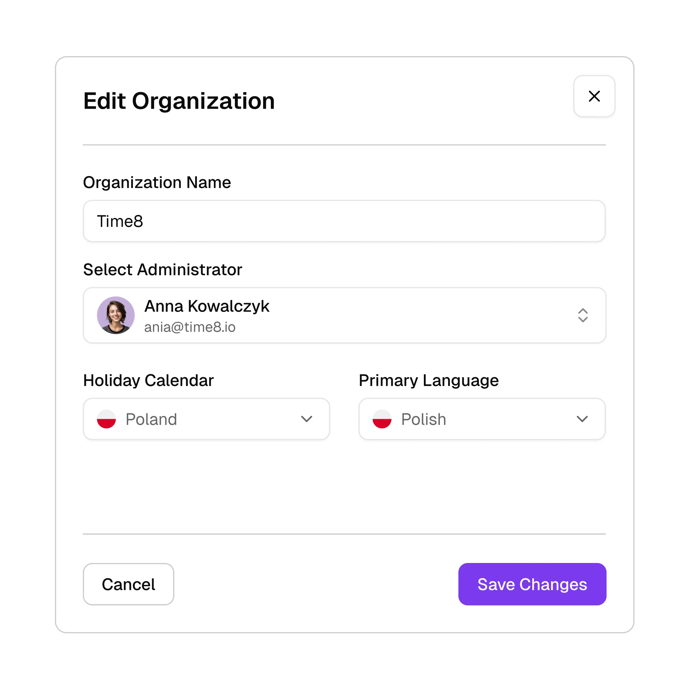 Adapt it to your needs