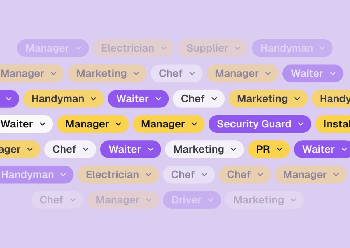 Role and permission management in Time8
