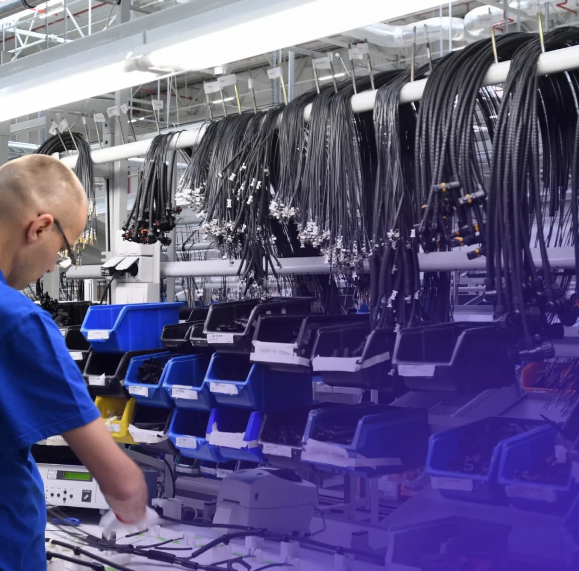 Production team with shift schedule in Time8