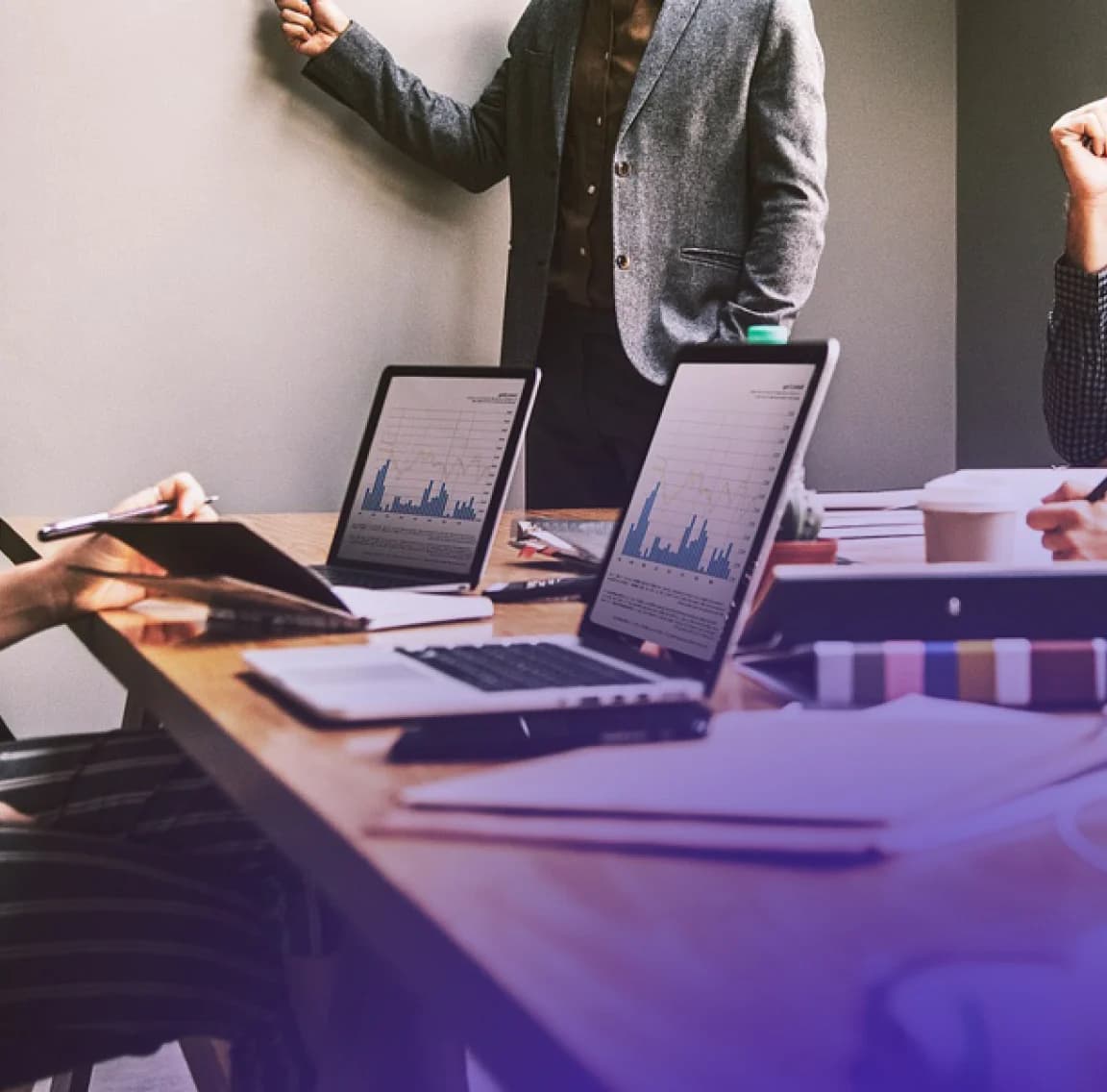 Office team managing availability in Time8